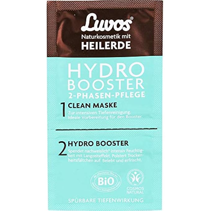 HYDRO BOOSTER WITH CLEAN MASK WITH INSTANT EFFECT CREAM 2 X 7.5 ML
